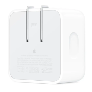 شارژر اپل 35 وات با پورت دوگانه Apple 35W Dual USB-C Port Compact Power Adapter-3