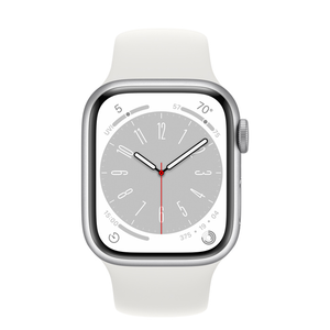 اپل واچ سری 8 سایز 41 میلیمتر رنگ نقره ای با بند اسپرت | Apple Watch Series 8 41MM-2
