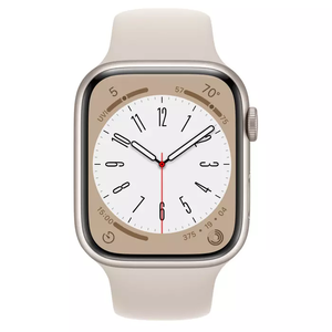 اپل واچ سری 8 سایز 45 میلیمتر رنگ استارلایت با بند اسپرت | Apple Watch Series 8 45MM-2