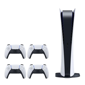کنسول بازی سونی مدل PlayStation 5 دیجیتال + سه دسته سفید