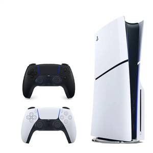 کنسول بازی سونی مدل PlayStation 5 Slim دیسک خور + یک دسته مشکی