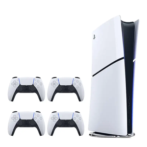 کنسول بازی سونی مدل PlayStation 5 Slim دیجیتال + سه دسته سفید