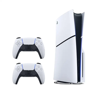کنسول بازی سونی مدل PlayStation 5 Slim دیسک خور + یک دسته سفید