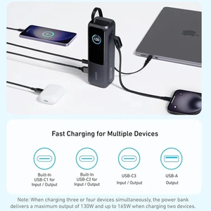 پاوربانک 165 واتی انکر مدل A1695 ظرفیت 25000 میلی آمپر-2