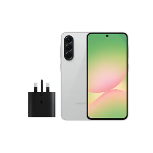 گوشی موبايل سامسونگ مدل Galaxy A56 5G ظرفیت 256 گیگابایت رم 8 گیگابایت به همراه آداپتور 25 وات سامسونگ مدل EP-TA800